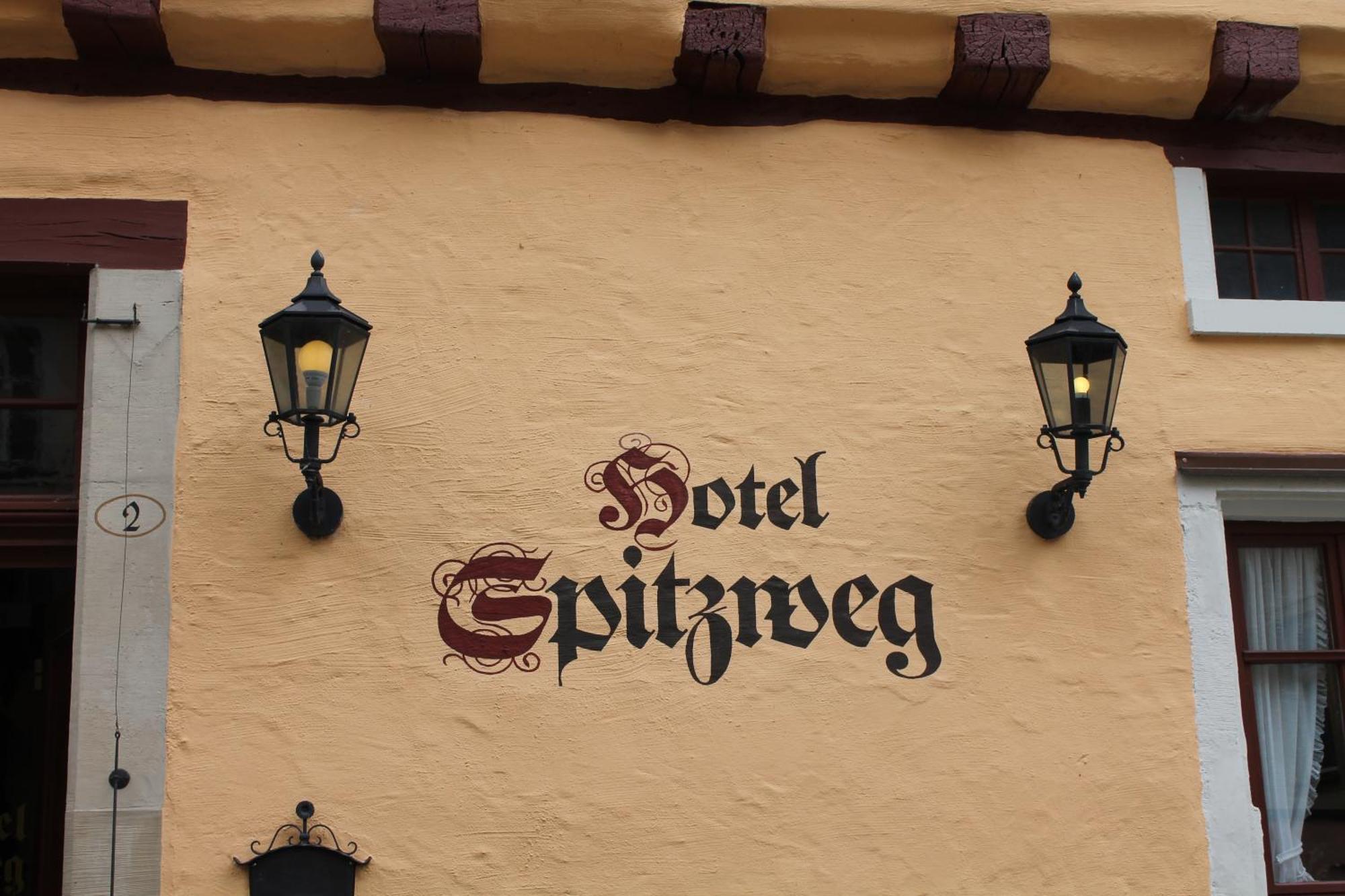 רוטנבורג אוב דר טאובר Hotel Spitzweg מראה חיצוני תמונה